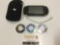 SONY PSP-3000 handheld video game system w/ 3 games and pouch, untested, sold as is.
