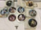 9 pc. Lot of vintage ELVIS PRESLEY commemorative plates; DELPHI, Bradford Exchange