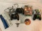 X Box lot of video game controllers / game discs / console faces.