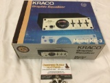 Vintage KRACO graphic equalizer model KE ? 3, appears unused in original box