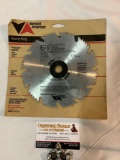 Vermont American Krome King 6 1/2 inch hollow ground planer blade in package