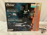 Vivitar Microscope/ Telescope set in box, good used condition