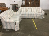 Very clean and gently used high-end Broyhill matching living room couch and love seat