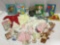 Lg. lot of vintage/ antique baby/doll clothes/ shoes, puzzles, Pinocchio puppet, child size paperboy