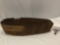 Antique Native American handmade cradle basket , shows wear, see pics