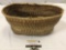 Vintage Native American Makah handmade basket, canoe & duck design, see pics