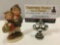 Mid century vintage GOEBEL M.I. Hummel boy & girl figurine Singing Surprise mk2, Germany, 94 3/0