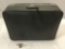 Vintage SKYWAY large suitcase travel luggage, approx 25 x 19 x 9 in.