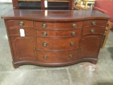 Gorgeous circa 1930s mahogany buffet/ dresser w/ original hardware nice piece