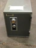 Brinks home safe model number 5056 with key combination has not been set  17x 13x 14.5