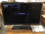 Newer Samsung 40 inch flat screen TVs w/ remote usb cable and owners manual