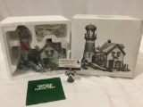 Department 56 New England Village Series lighted miniature building w/ box, Pigeonhead Lighthouse