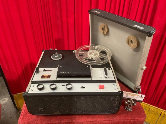 Vintage SONY Sony-o-Matic Tapecoder TC-105 solid state reel-to-reel tape recorder, tested / working