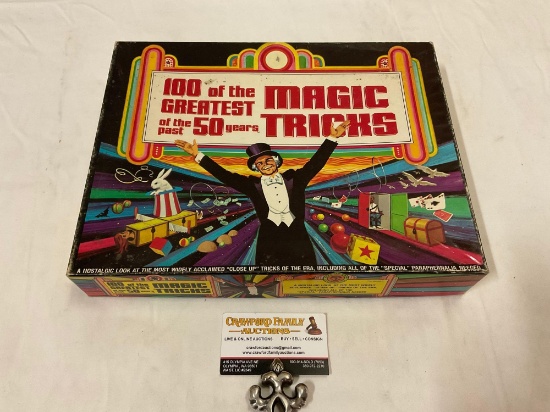 Vintage magic set: 100 of the greatest magic tricks of the past 50 years by Pacific Game Co.,