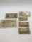 Collection foreign money, 1910 ,1000 mark 1931 Japan 20 yen , 3 x WWII Japan 50 sen , 1941 France 50