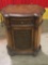 Nicely designed Pulaski end table/nightstand w/ faux ostrich top in good condition