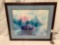 Framed signed art print - Colorburst by Karen L. Miles, numbered 8 of 750 w/ COA