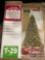 Holiday Time 7.5 foot pre-lit Kennedy for quick set multi lights faux Christmas tree in box.