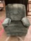 Dual Massage green electric massaging recliner model 803-2, tested/working