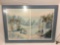 Framed signed lithograph Mary Henderson, Nannas House / Nannas Back Yard, numbered 470/1000