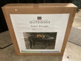 HD Designs Outdoors Steel Fire pit in box, approx 29 x 18 in.