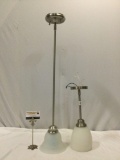 2 pc. Lot of light fixtures, approx 7 x 33 in. Sold as is.