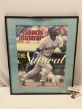 Framed sports illustrated May 7, 1990 magazine cover poster print, the natural, Ken Griffey Jr. sold