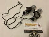 Remingten pocket binoculars, approx 4 x 4 x 2 in. Model number T61776, 9 x 21 field view