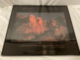 Framed Mount Rushmore national memorial photo print by Gerald Brimacombe