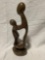 Hand Carved African Stone Sculpture Parent and child Signed by Artist