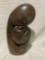 Hand Carved African Stone sculpture resting lovers signed by artist
