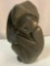 Hand Carved African Stone Sculpture/ Solitude/ Signed by Artist