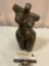 Hand Carved African Stone Female Figure Fertility Nude torso sculpture