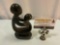 Hand Carved African Stone Sculpture mother and child Signed by Artist