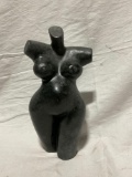 Hand Carved African Stone Fertility nude female torso sculpture