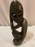 Hand Carved African Stone sculpture Signed by Artist