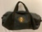 United States Army black canvas duffel bag, approx 13 x 31 in.