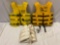 3 pc. lot of Ski-Master water skiing life vests by Wichita Falls / Bulldog, approx 18 x 21 in.