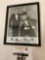 Framed signed B&W magician?s photograph autographed by famous magician duo KOHL & CO.