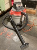 RIDGID wet dry vac 5.5 peak ho, 16 gal, tested / working, shows normal wear from use.