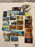 Lot of vintage postcards, see pics.