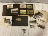 Lot of antique post cards & photographs, see pics.