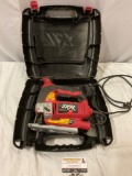 SKIL orbital cut control scrolling cut 5.0 amp electric saw, model number 4580 w/ case.