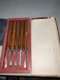 Nice set of gently used vintage craftsman Lathe turning tools
