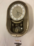 Vintage SEIKO MUSICAL CLOCK, tested and needs maintenance, approx 10 x 17 x 4 in. Sold as is.