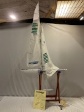 North Wind 36 Radio controlled Super Sailing Yacht America?s Cup Class sailboat by ABC Hobby w/ wood