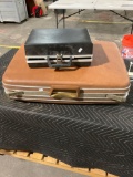 Vintage Samsonite luggage piece, and cassette case