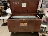 Large metal deltas rolling Job box 32x48x24