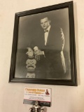 Framed signed B&W magician?s photograph autographed by famous magician Lee Jacobs Master of