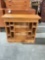 Solid pine Broyhill made in the USA three drawer display shelf see pics